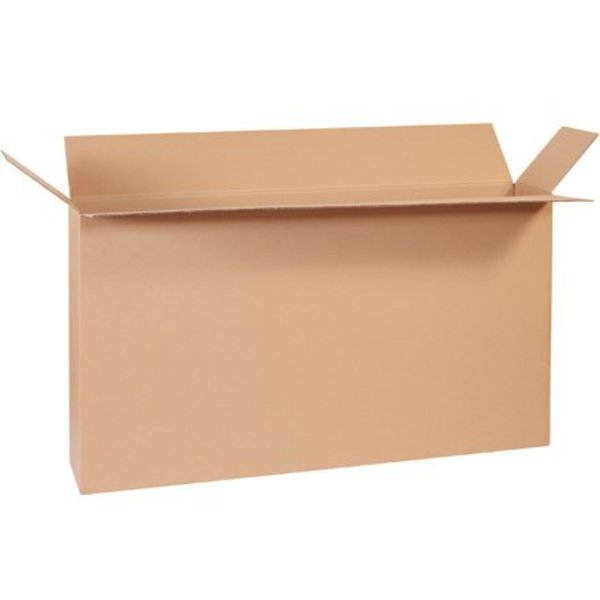 Box Packaging Side Loading Cardboard Corrugated Boxes, 56"L x 10"W x 32"H, Kraft HD561032FOL